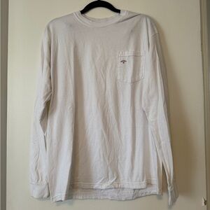 Noah 100% cotton White Long Sleeve Shirt